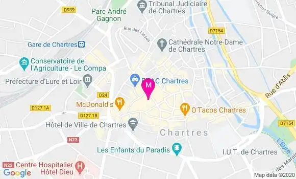 Localisation Dr Marie Chantal Terrien