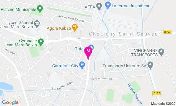 Localisation Dr Yves Sturm