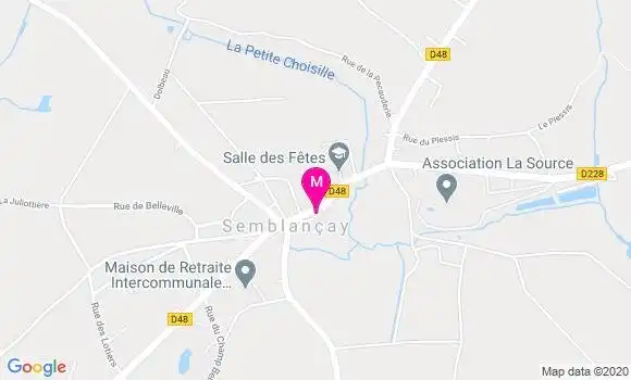 Localisation Dr Jean Michel Mathieu
