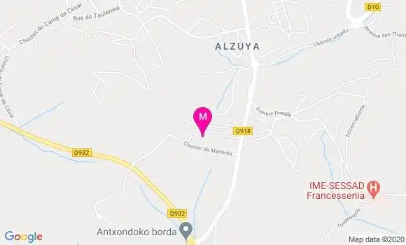 Localisation Dr Fabrice Pfefer