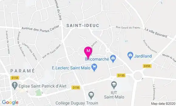 Localisation Dr Hugues Lecerf