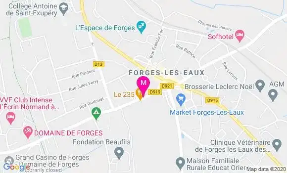 Localisation Dr Thierry Colange