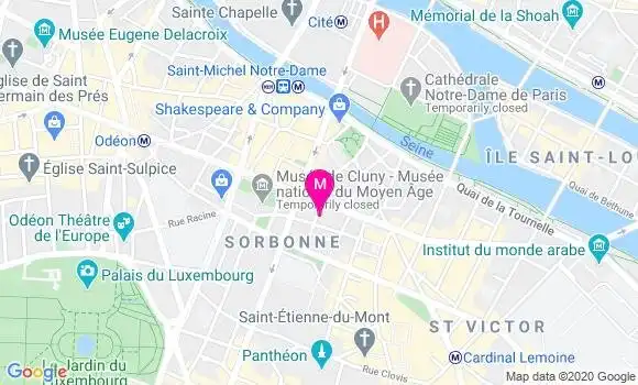 Localisation Dr Laurence Trystram