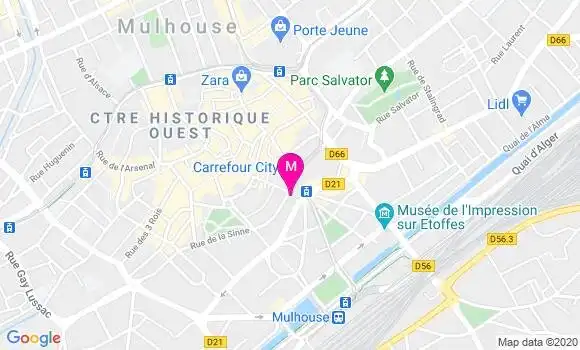 Localisation Dr Simone Wasmer