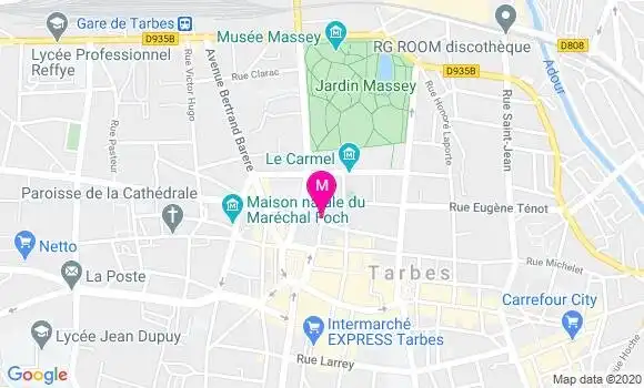 Localisation Dr Philippe Cabos