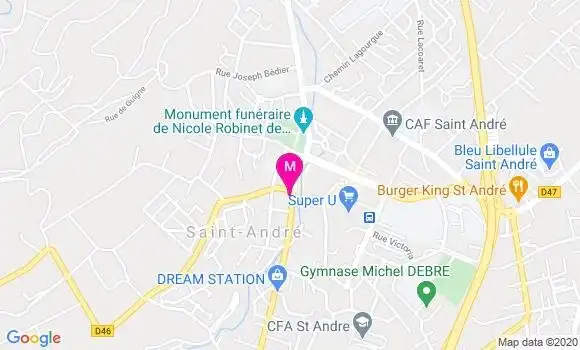 Localisation Dr Eric Appadoo