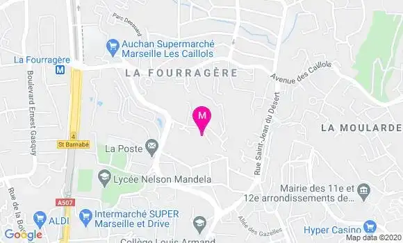 Localisation Dr Franck Le Gall