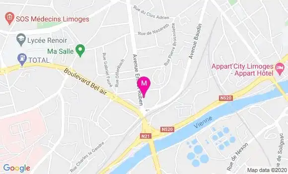 Localisation Dr Christine Bertin