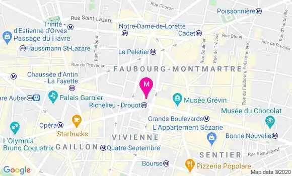 Localisation Dr Annick Miege