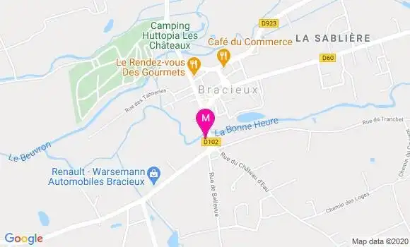 Localisation Dr Eric Bertrand