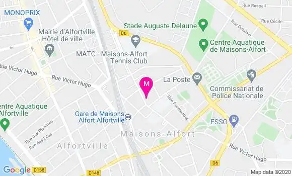 Localisation Dr Jocelyne Berdugo