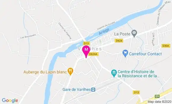 Localisation Dr Isabelle Fournié