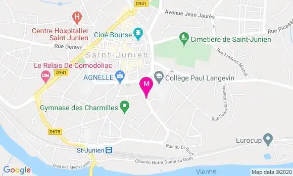 Localisation Dr Sophie Dumas