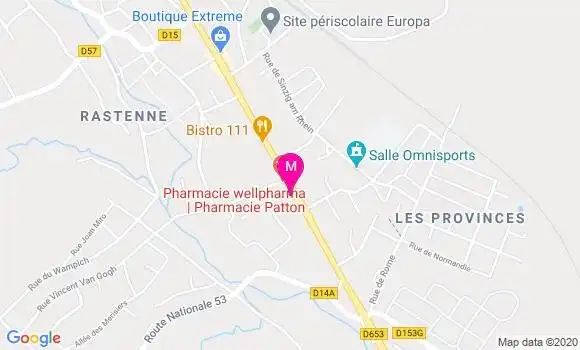 Localisation Dr Eric Philippe
