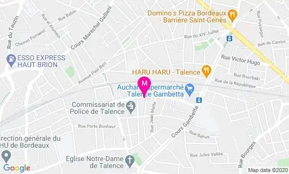 Localisation Dr Philippe Tremoulet