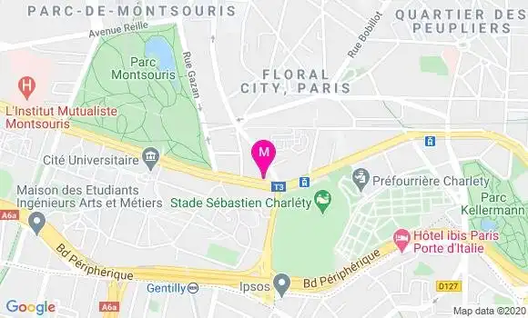 Localisation Dr Yasmine Lienard