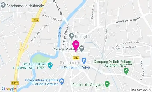 Localisation Dr Christelle Perrin Roudier