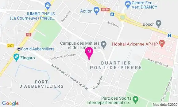 Localisation Dr Marck Bouaziz