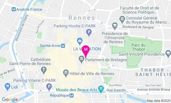 Localisation Dr Christine Aresu