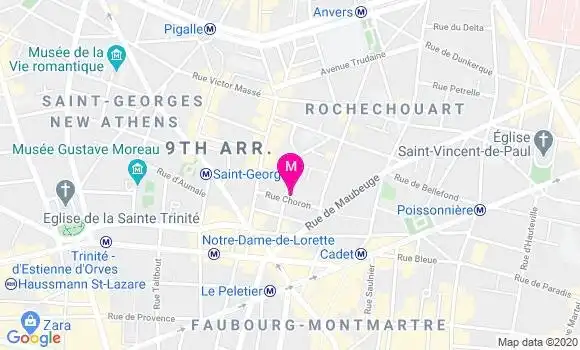 Localisation Dr Martine Lerude