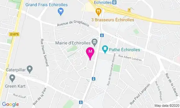 Localisation Dr Catherine Hacques Pabion