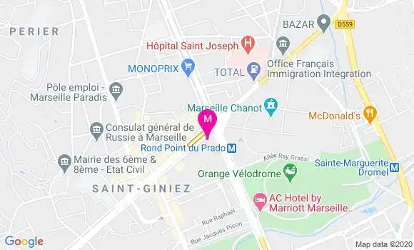 Localisation Dr Gilles Moissiard