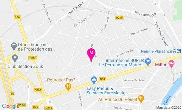 Localisation Dr Philippe Veinberg