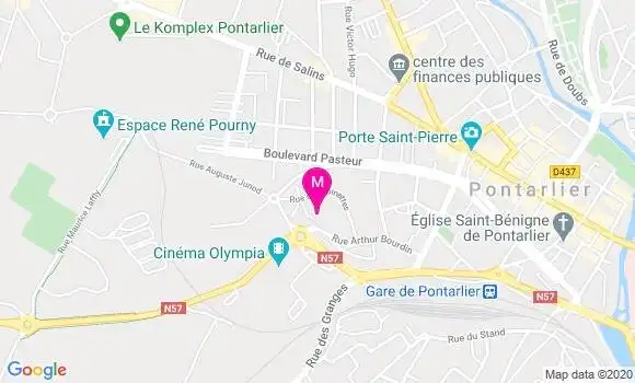 Localisation Dr Jean Luc Vacelet