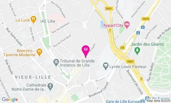 Localisation Dr Christophe Mortreux