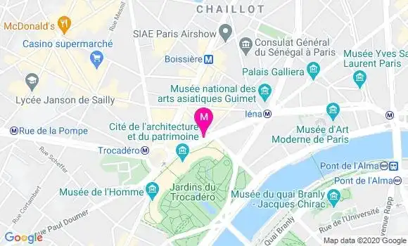 Localisation Dr Sylvie Rouer Saporta