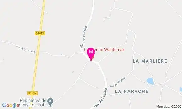 Localisation Dr Waldemar Lestienne