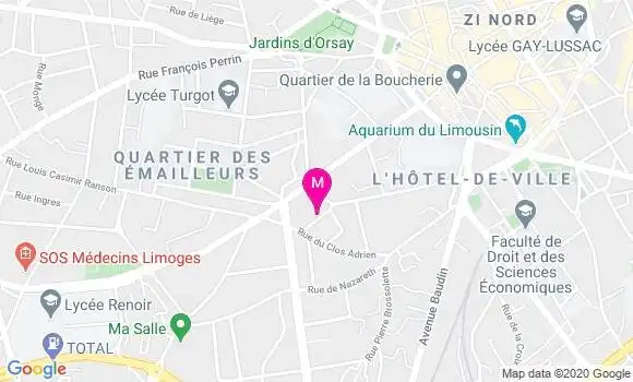 Localisation Dr Laurence Beauseigneur