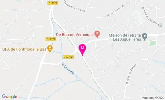 Localisation Dr Charlotte Mulle