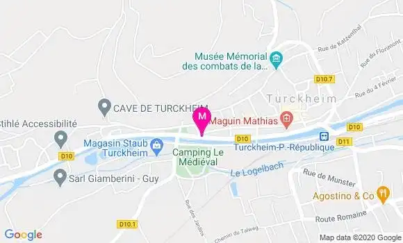 Localisation Dr Mathias Maguin