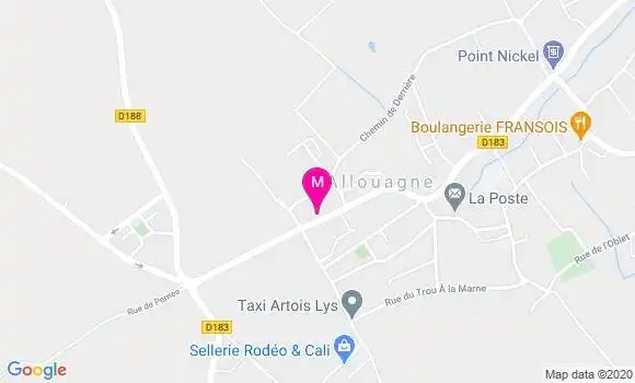 Localisation Dr Gilles Caly
