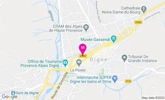 Localisation Dr Claire Gignier
