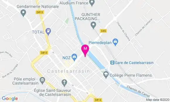 Localisation Dr Bertrand Le Minous