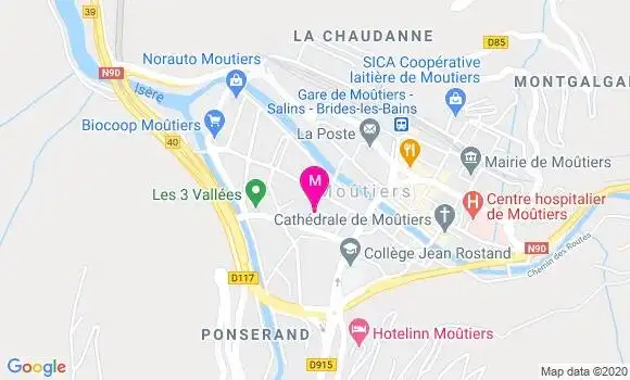 Localisation Dr Francis Thiebaut