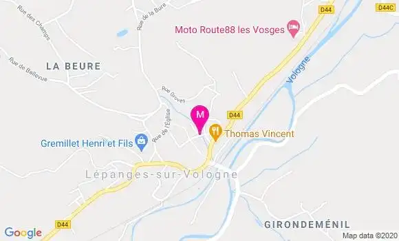 Localisation Dr Christophe Lallement