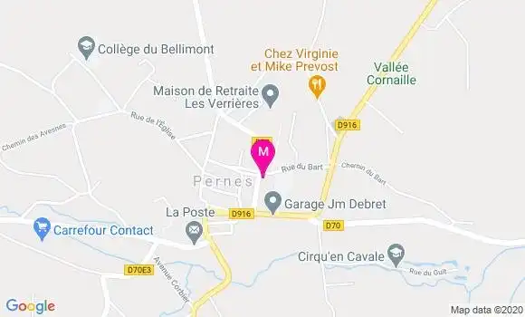 Localisation Dr Antoine Delforge
