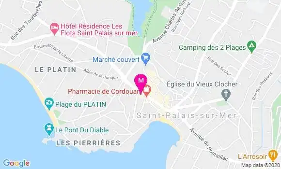 Localisation Dr Philippe Pessiot