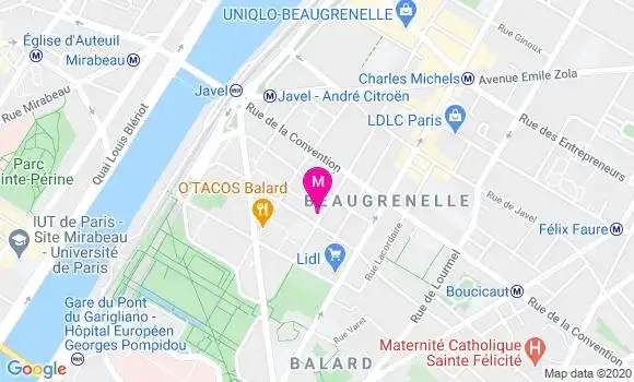 Localisation Dr Françoise Nouallet