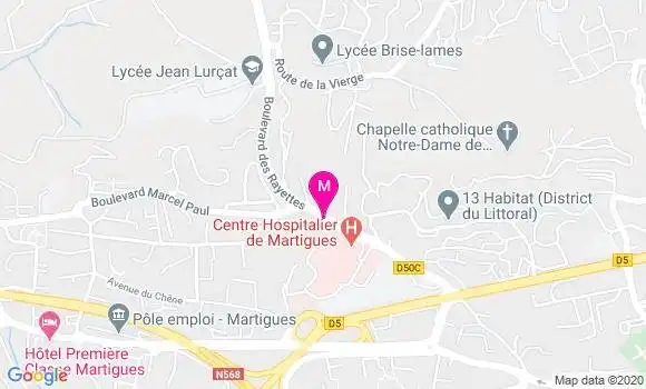 Localisation Dr Nadine Bilger