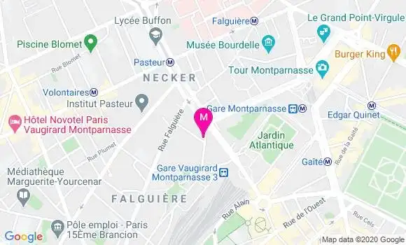 Localisation Dr Solange Beaumont