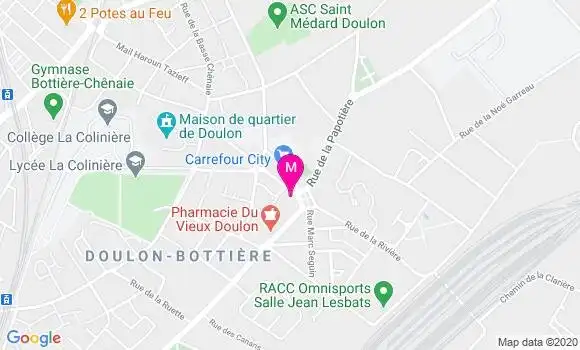 Localisation Dr Alain Huchet