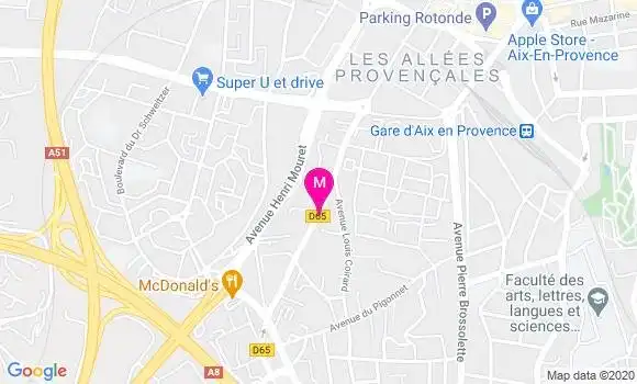 Localisation Dr Marianne Coen