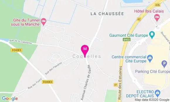 Localisation Dr Arnaud Lanssens