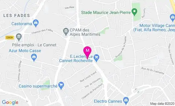 Localisation Dr Eric Charre