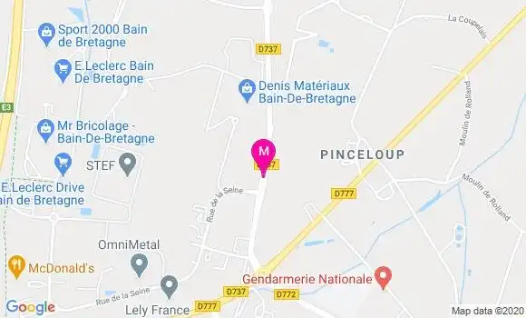 Localisation Dr Jean Marie Lefevre