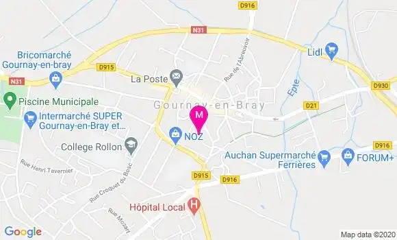 Localisation Dr Patrick Doubremelle